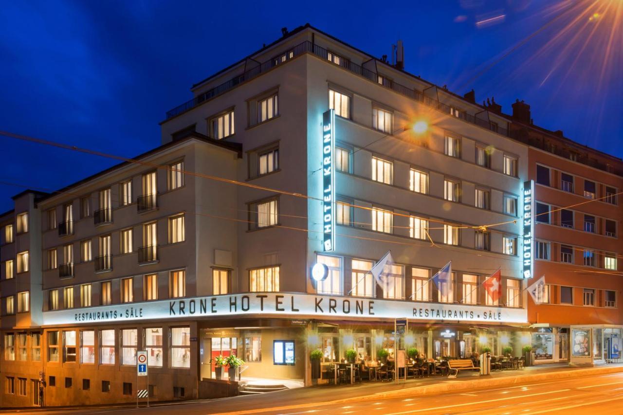 ציריך Hotel Krone Unterstrass מראה חיצוני תמונה