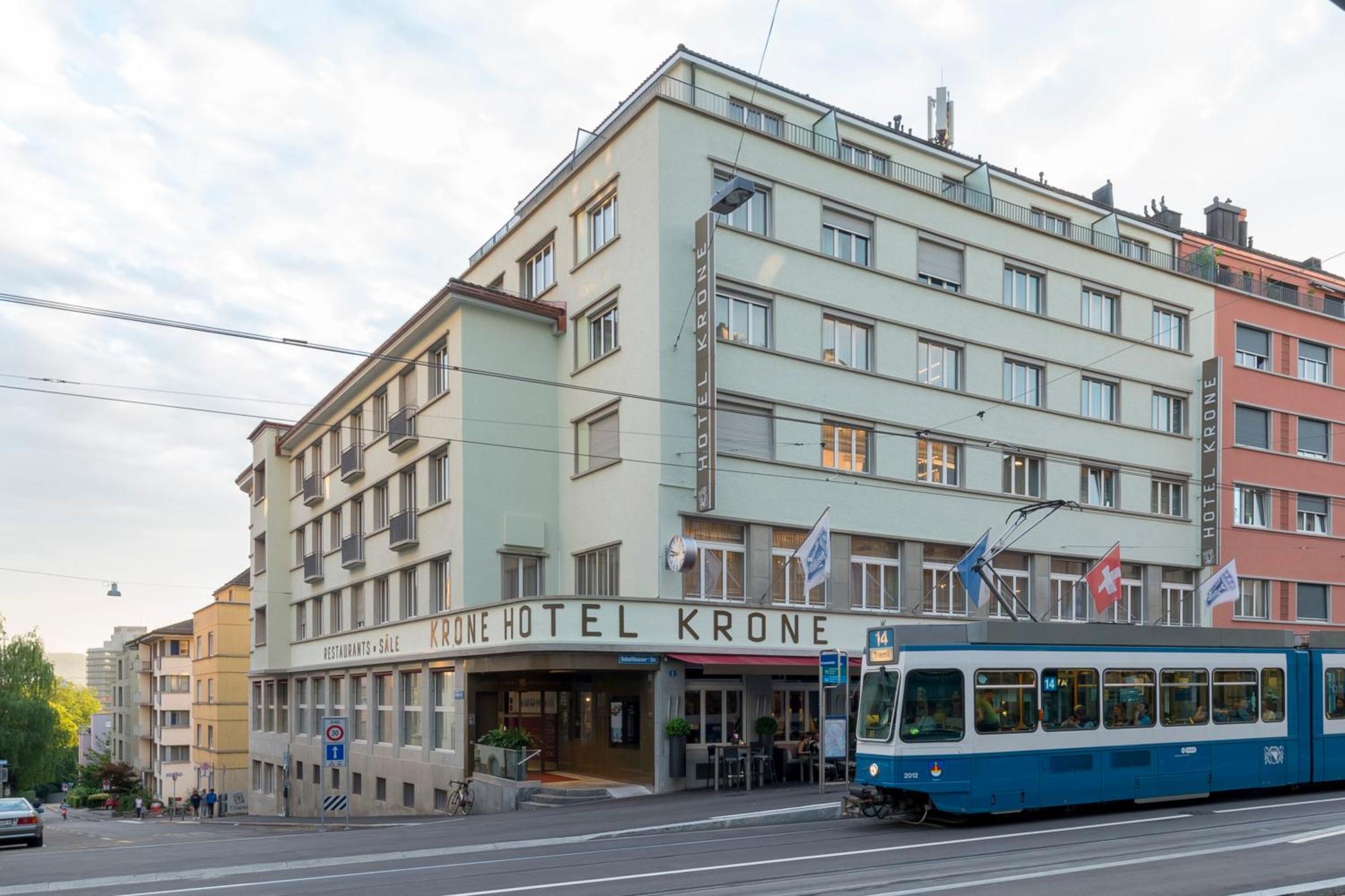 ציריך Hotel Krone Unterstrass מראה חיצוני תמונה